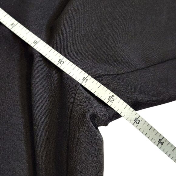 White House Black Market Ines Slim Boot Black Dress Pants Stretch Women's 12S - Picture 13 of 14